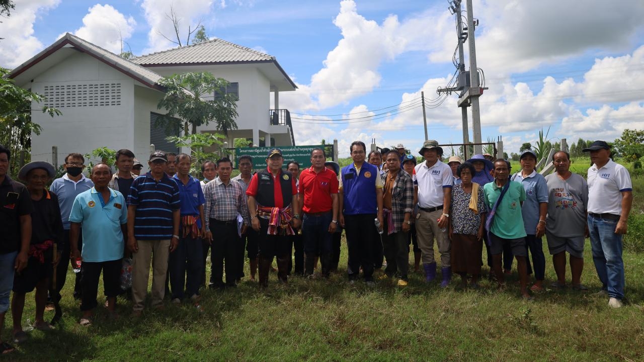 ไชยา ลงแก้ปัญหาชลประทานหนองบัวลำภู 3 ปีใช้ไม่ได้ จี้ให้ส่งแผนขยายระบบเพิ่ม