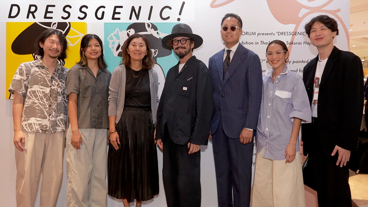 เปิดนิทรรศการ Sakurai Hajime First Solo Exhibition in Thailand