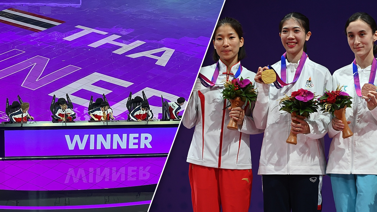 ไทยได้เพิ่มด้วย สรุปเหรียญล่าสุด "เอเชียนเกมส์ 2022" วันอังคารที่ 26 ก.ย. 66 ช่วงบ่าย