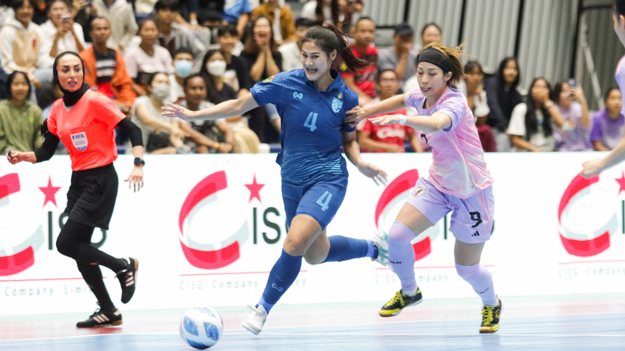 五人制足球锦标赛泰国队惜败日本，获得亚军！