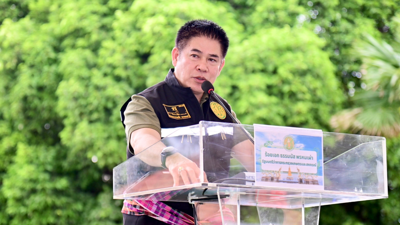 “ธรรมนัส” เยือนถิ่นพะเยา พร้อมลุยแผนยุทธศาสตร์แก้ทุกปัญหาให้เกษตรกร