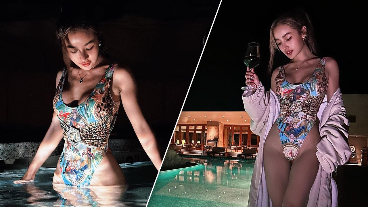 กระแต อาร์สยาม นุ่งวันพีซเว้าสูงปรี๊ด อวดความแซ่บยามค่ำคืนกลางโรงแรมหรู