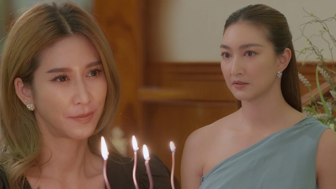 ป๊อก จัดเค้กมาป่วน พร้อมหยุมหัว แพนเค้ก สะใภ้คนโปรดของบ้าน ในละคร "สงครามเงิน"