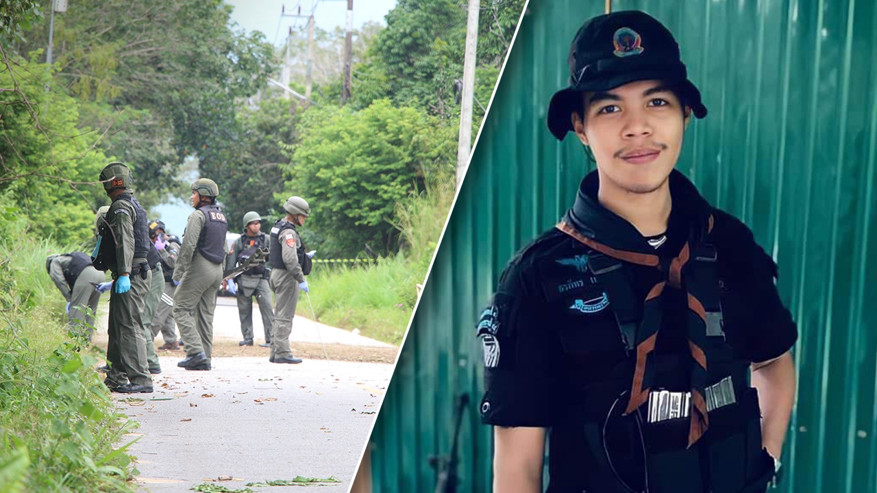 โจรใต้วางกับดักระเบิด ทหารพรานเหยียบ บึมสนั่นขาขาด ตายสยองทันที