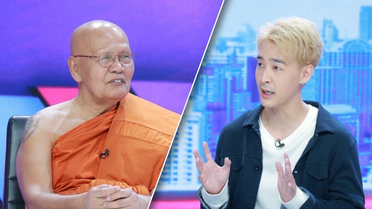 ละทางโลกลาวงการ อดีตตลก หม่อมเหยิน ควงลูกชาย หม่อมเอ็ม ประกาศบวชตลอดชีวิต