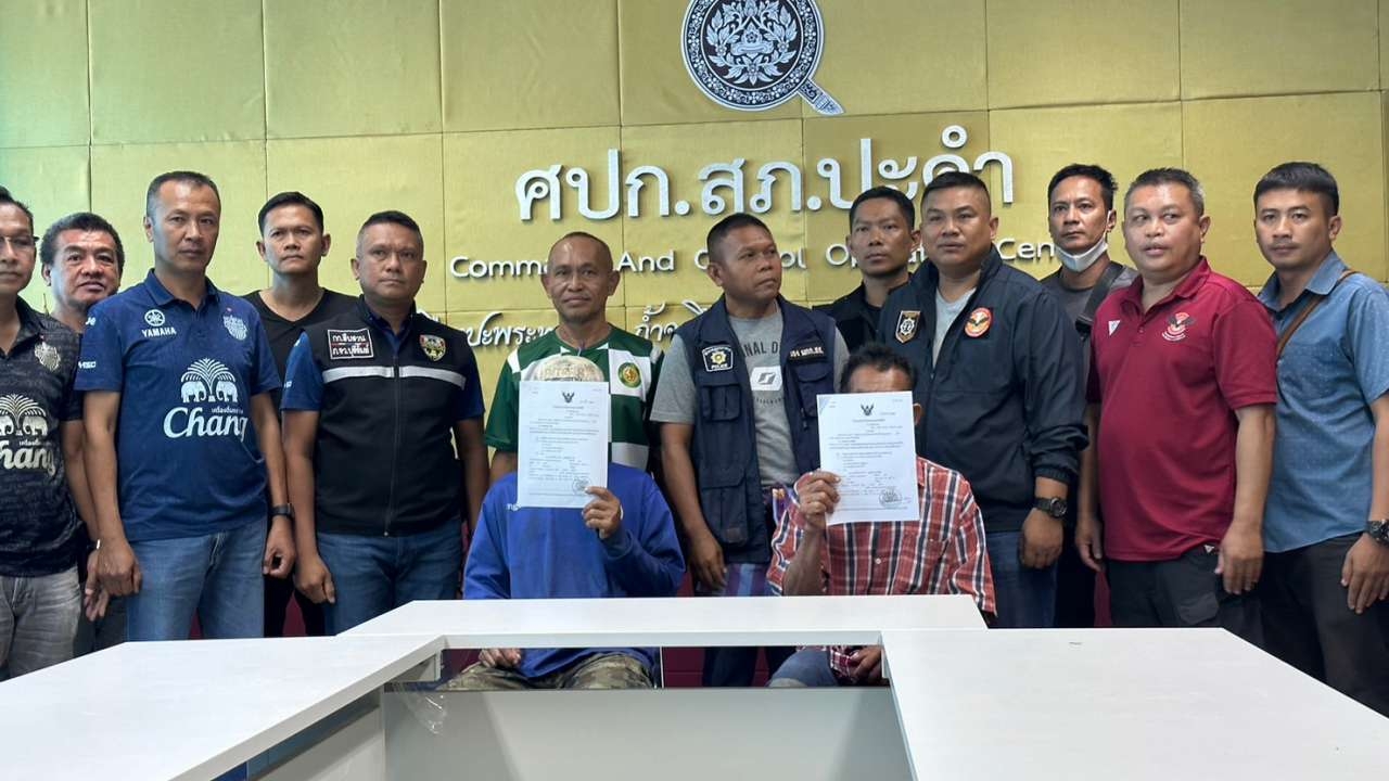 ตร.ปะคำ รวบ 2 มือปืน ฆ่าหนุ่มวัย 45 คาไร่มัน คาดโยงถึงพ่อเลี้ยงจ้างวาน