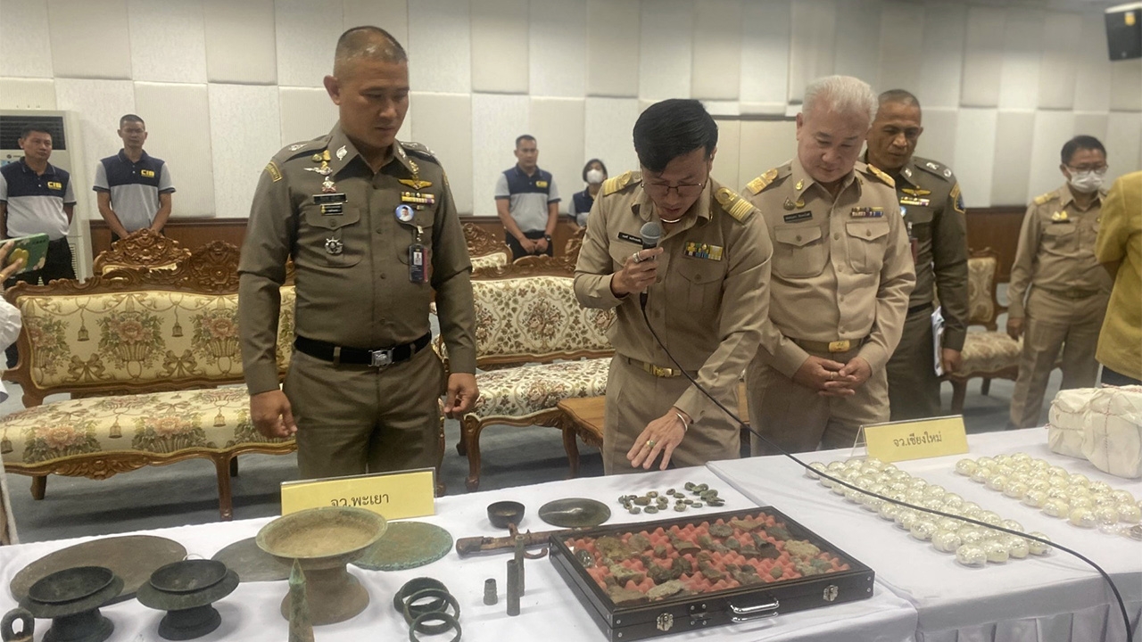 ยึดเพียบโบราณวัตถุ ของเก่าพันปี ทําคอนเทนต์ขายออนไลน์