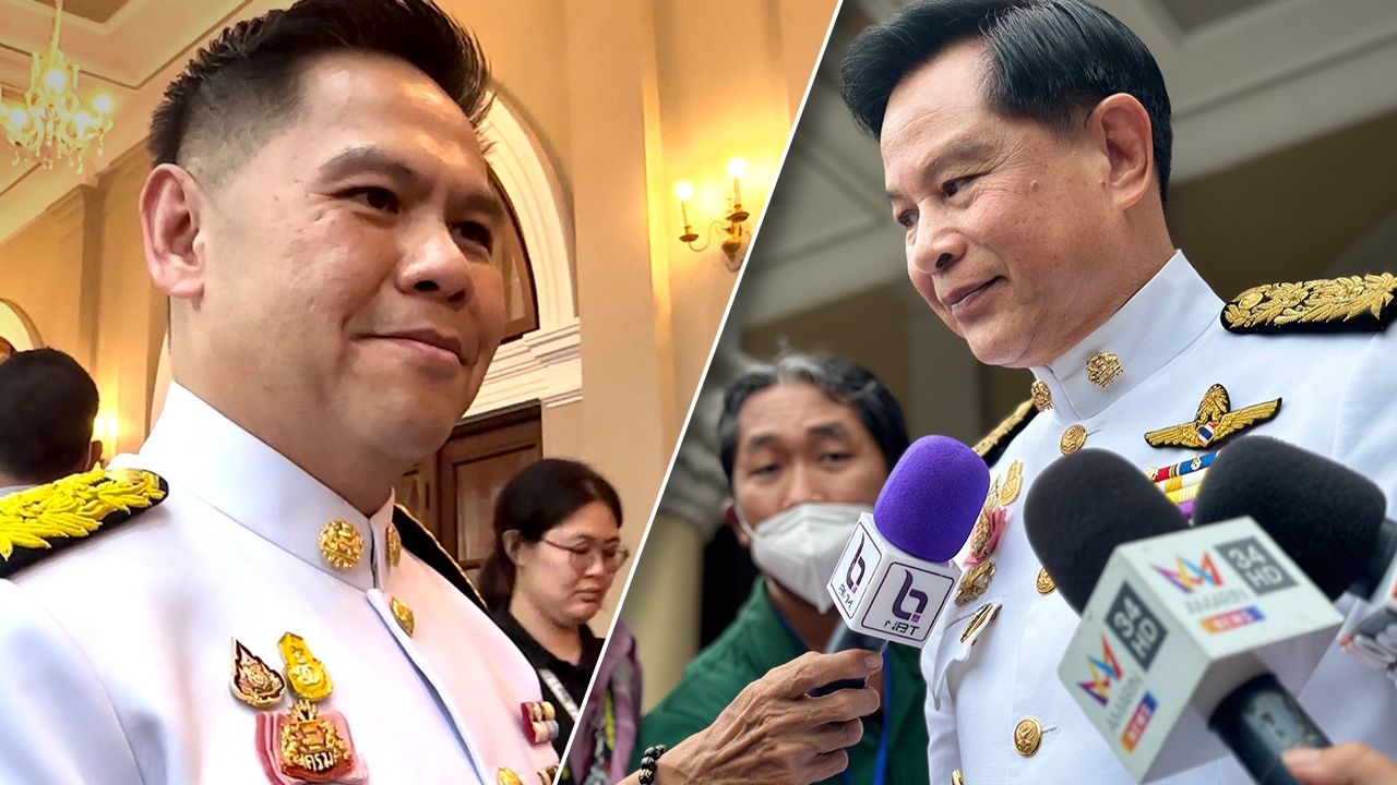 “วราวุธ-พีระพันธุ์” เผย "ในหลวง" มีพระบรมราโชวาท ขอให้ซื่อสัตย์ ขยันทำงาน