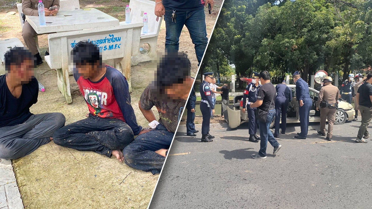 สห.ทอ.สกัดจับคนร้ายลักลอบตัดสายเคเบิล สารภาพเสพยาบ้า ก่อนออกมาก่อเหตุ