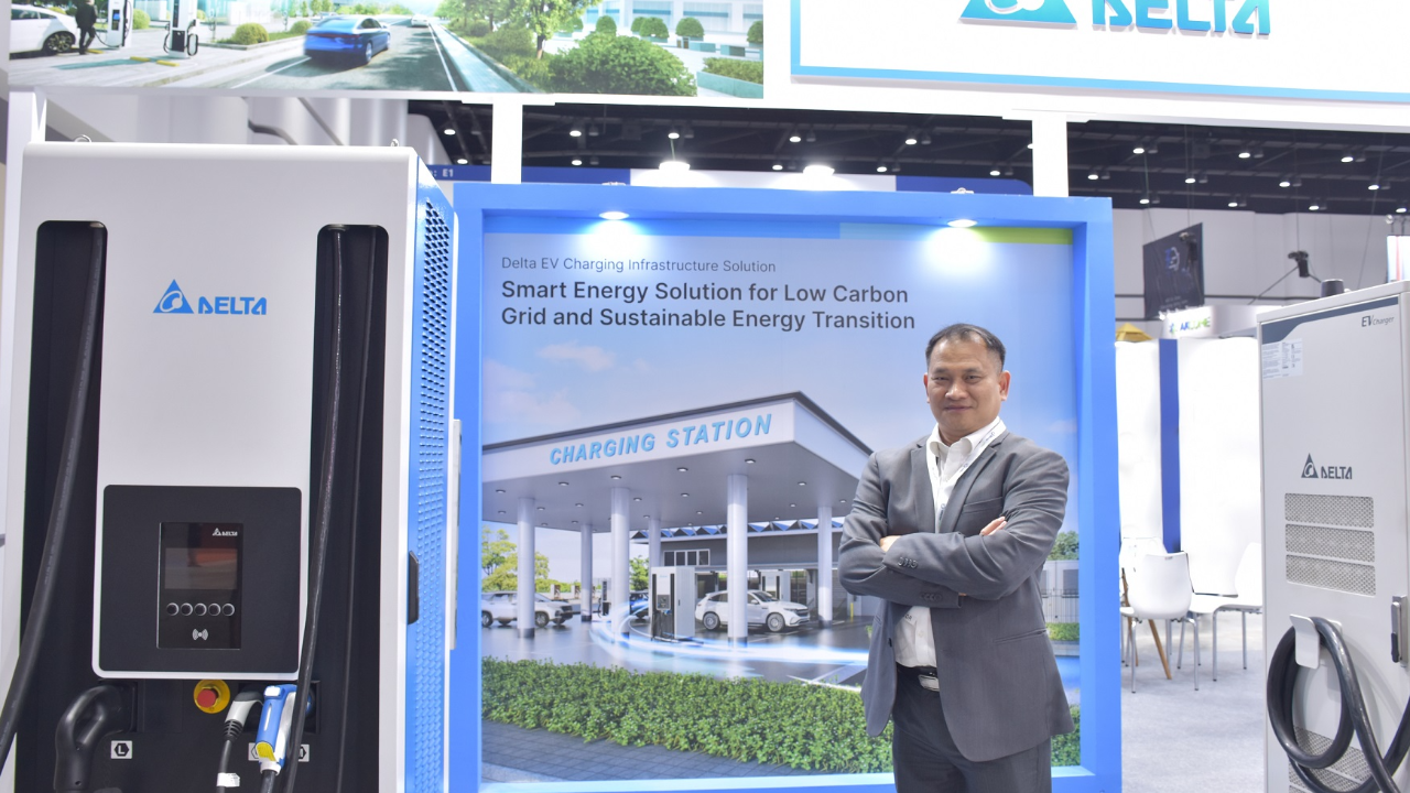 Delta เปิดตัวเครื่องชาร์จรถยนต์ไฟฟ้า DC แบบเร็วรุ่นใหม่ล่าสุด ขนาด 200kW