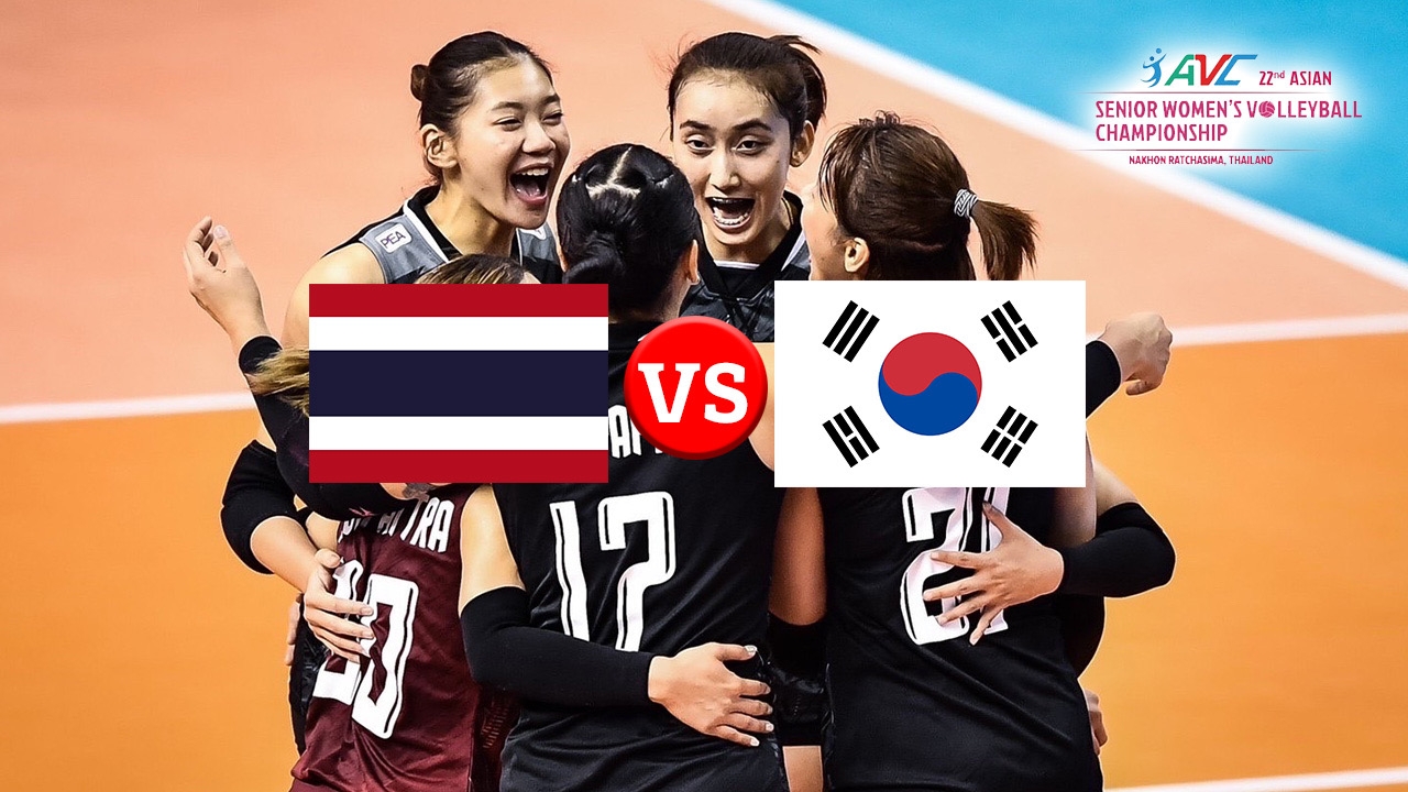 2023年亚锦赛最近5场比赛统计：“泰国女排”VS“韩国女排”！