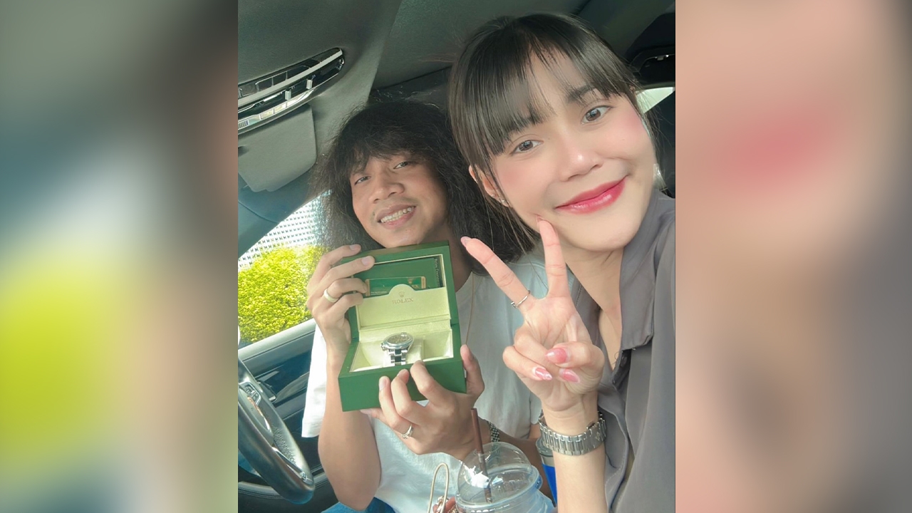 รักยังหวาน ลำไย ไหทองคำ เปย์นาฬิกาแบรนด์หรูเป็นของขวัญให้ ปุ้ย L.กฮ.
