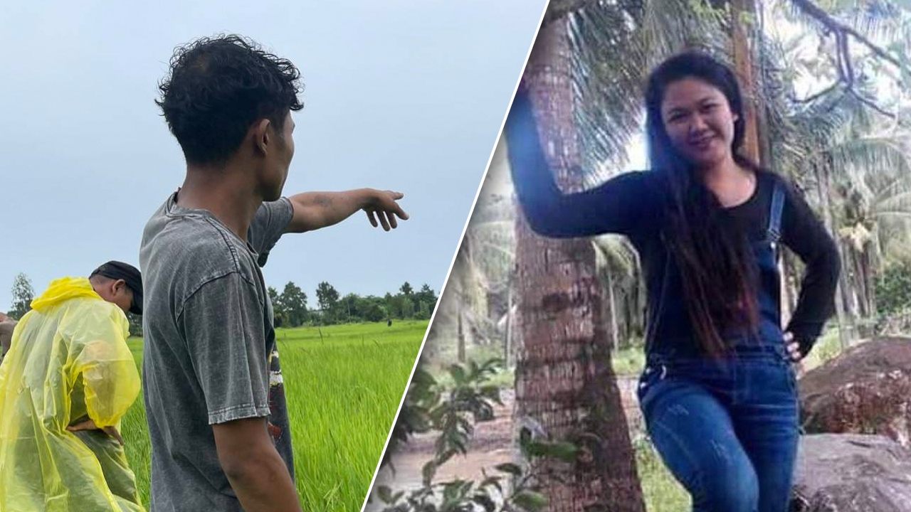 จับแล้ว มือปืนซ้อมยิงเป้ากลางทุ่งนา กระสุนโดนสาวหาหอยดับ 