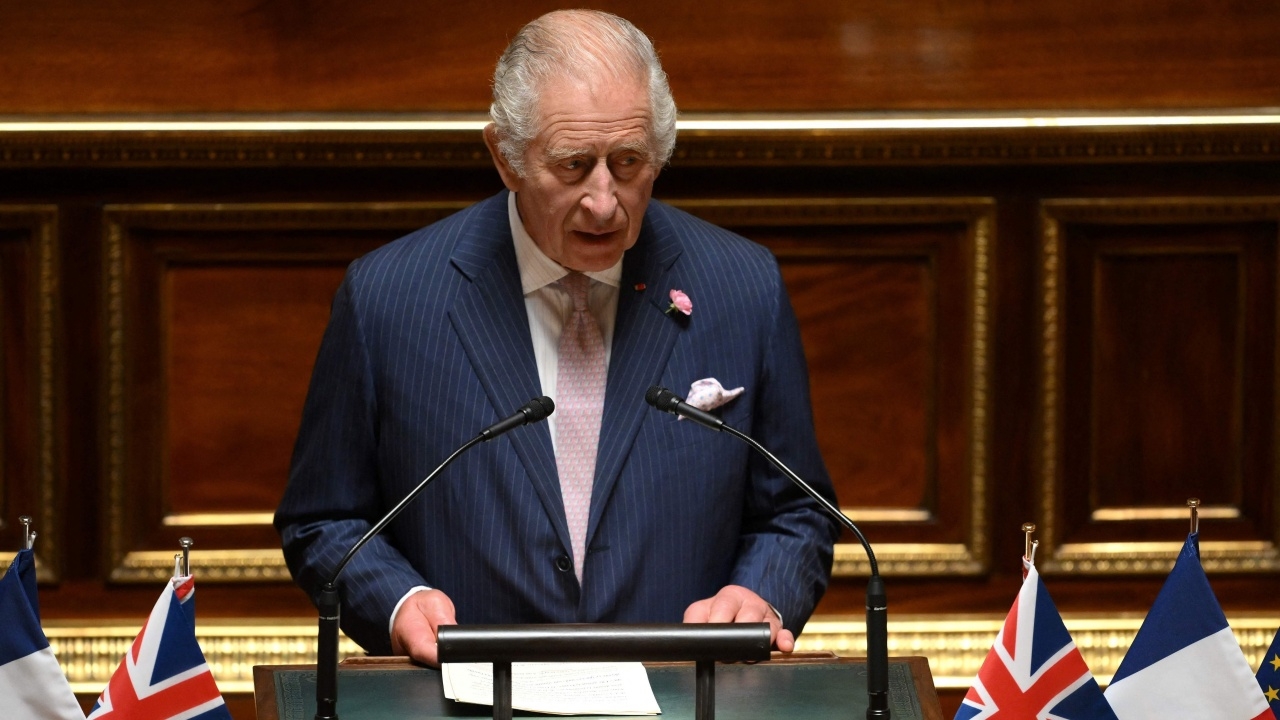 'คิงชาร์ลส์' มีพระราชดำรัสต่อวุฒิสภาฝรั่งเศส ทรงย้ำถึงวิกฤติภาวะโลกร้อน