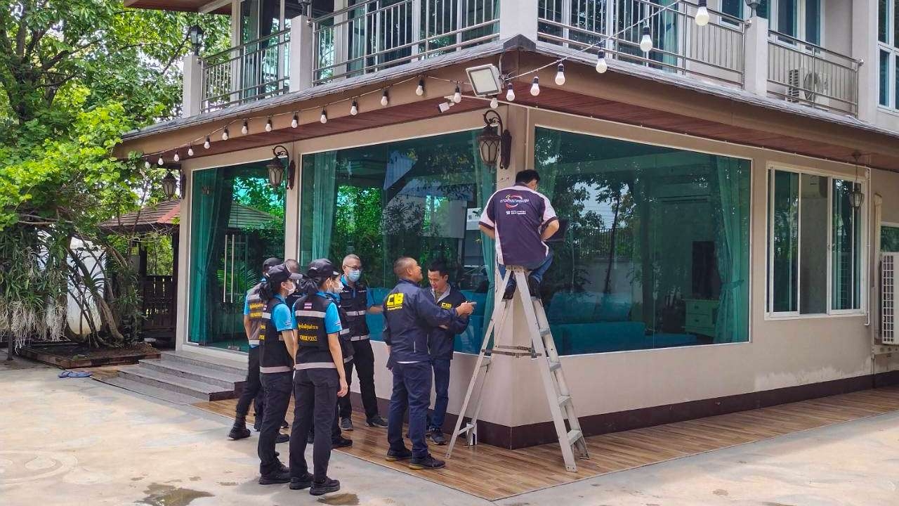 บช.ก.-พฐ. ลุยบ้าน "กำนันนก" ตรวจวงจรปิดที่มีปัญหา เพื่อค้นหาความจริง