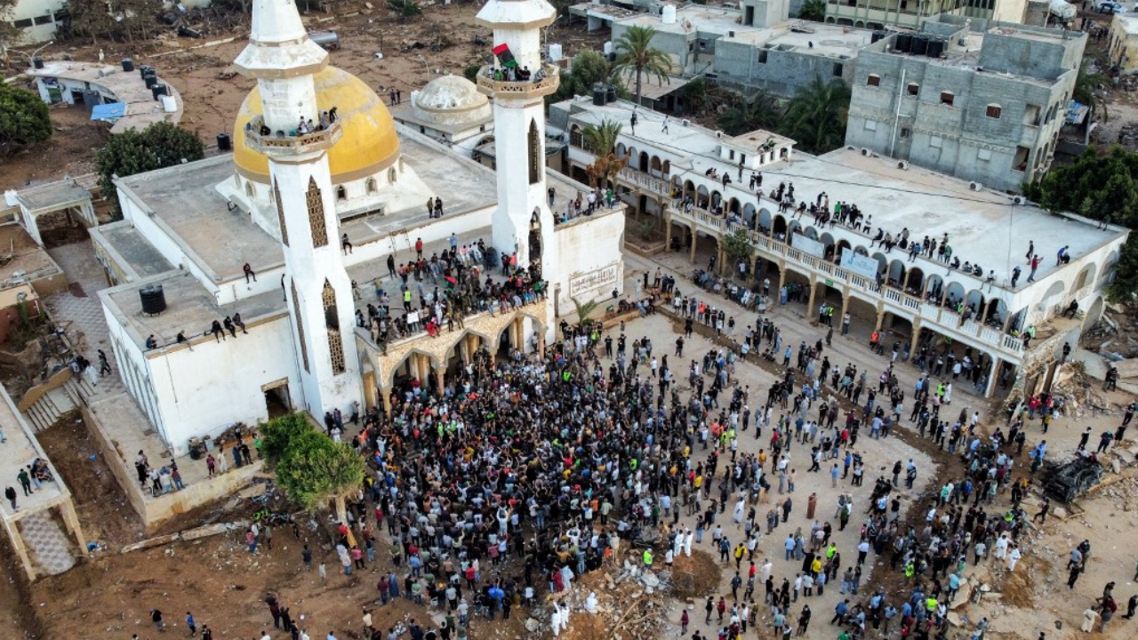 ชาวลิเบียหลายร้อยคนรวมตัวประท้วงรัฐสืบสวนสาเหตุเขื่อนแตก เร่งเยียวยาประชาชน