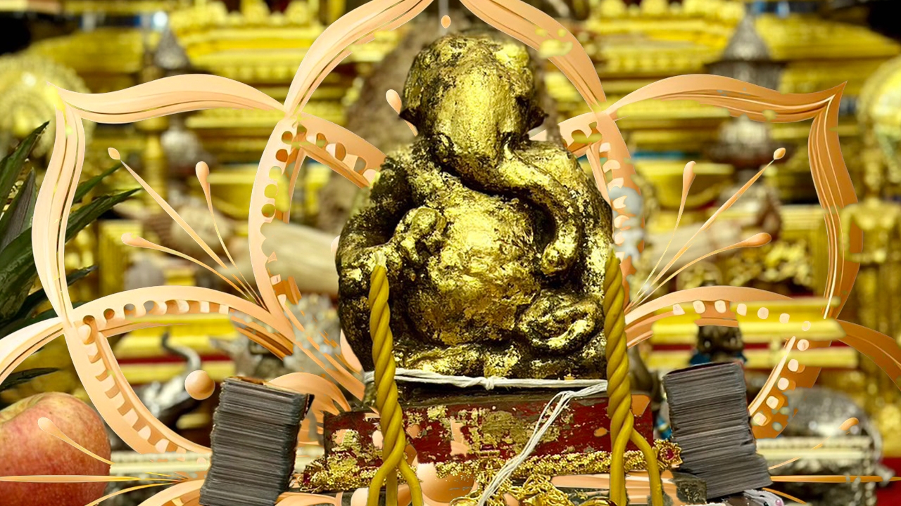 พระอุเชนทร์ พระพิฆเนศคู่บารมี พ่อท่านคล้ายวาจาสิทธิ์ อธิษฐานสมปรารถนา