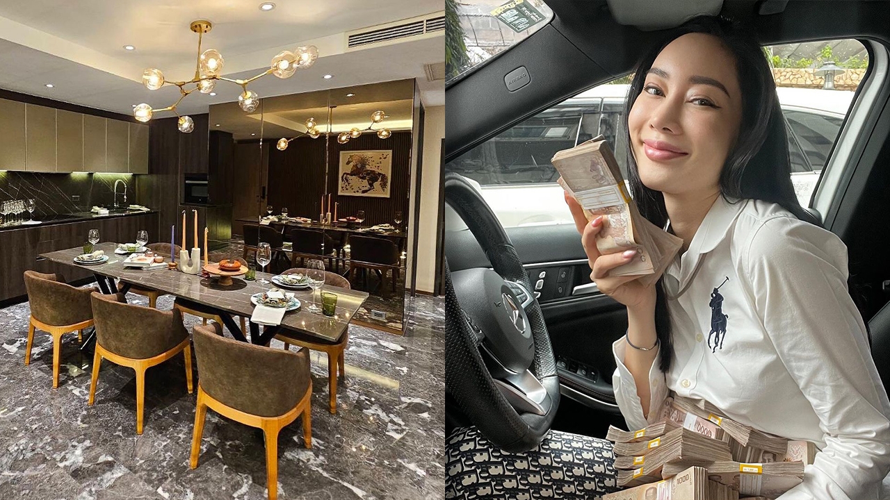 น้ำเพชร ฏีร์ญาภา เผยภาพคอนโดหรูราคา 24 ล้าน ที่ได้มาจากการมูหนังหน้าครู