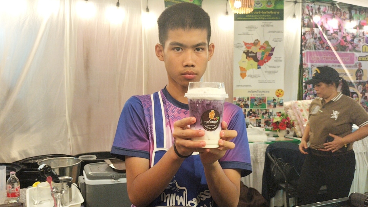 ชวนชิมกาแฟไม่ธรรมดา จากฝีมือและหัวใจของคนพิเศษ ที่งานพ่อขุนเม็งรายฯ 2567