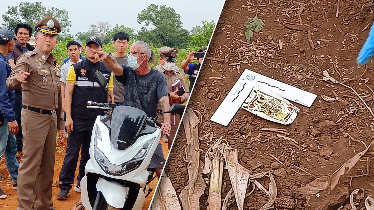 ยังไม่แจ้งข้อหา โรแลนด์ ฝรั่งโหดฆ่าเมียไทย พบไพ่แจ็คโพแดงในคอศพ