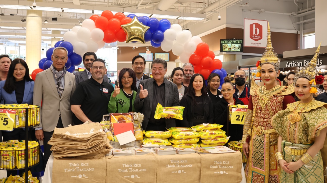 “ภูมิธรรม” ลุยโปรโมตข้าวพรีเมียม อเมริกา พร้อมถก Golden Star ดันซื้อข้าว-สินค้าไทยเพิ่ม
