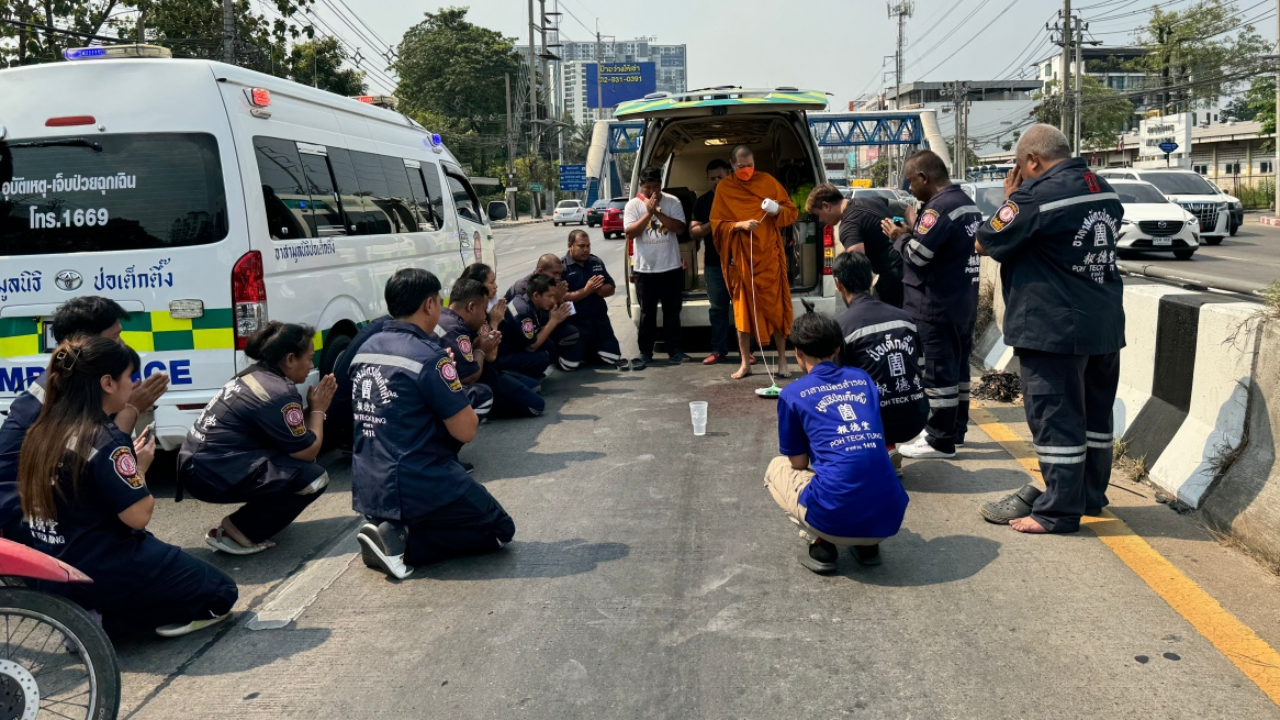 เชิญวิญญาณ น้องทู อาสาฯวัย 12 ปี รถชนตายขณะออกไปช่วยผู้ประสบเหตุ