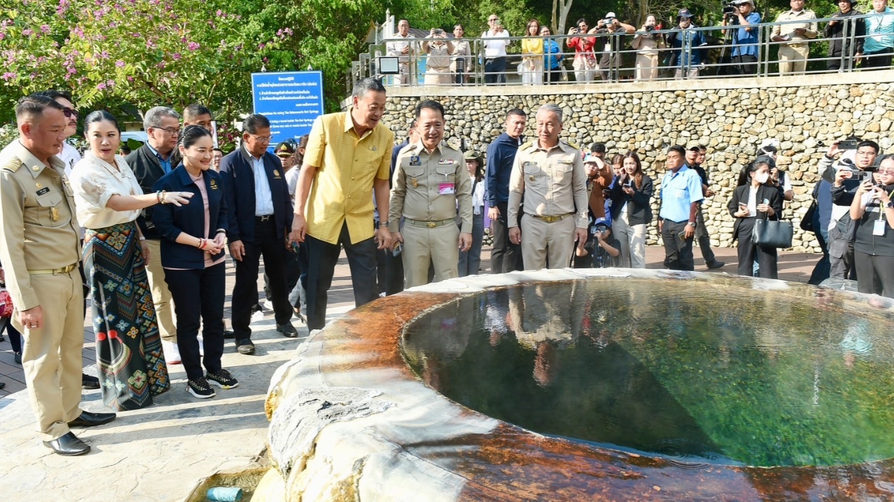 รัฐบาล ปักหมุดจ.ระนอง ดันน้ำพุร้อน เป็นเมืองท่องเที่ยวเชิงสุขภาพของโลก 