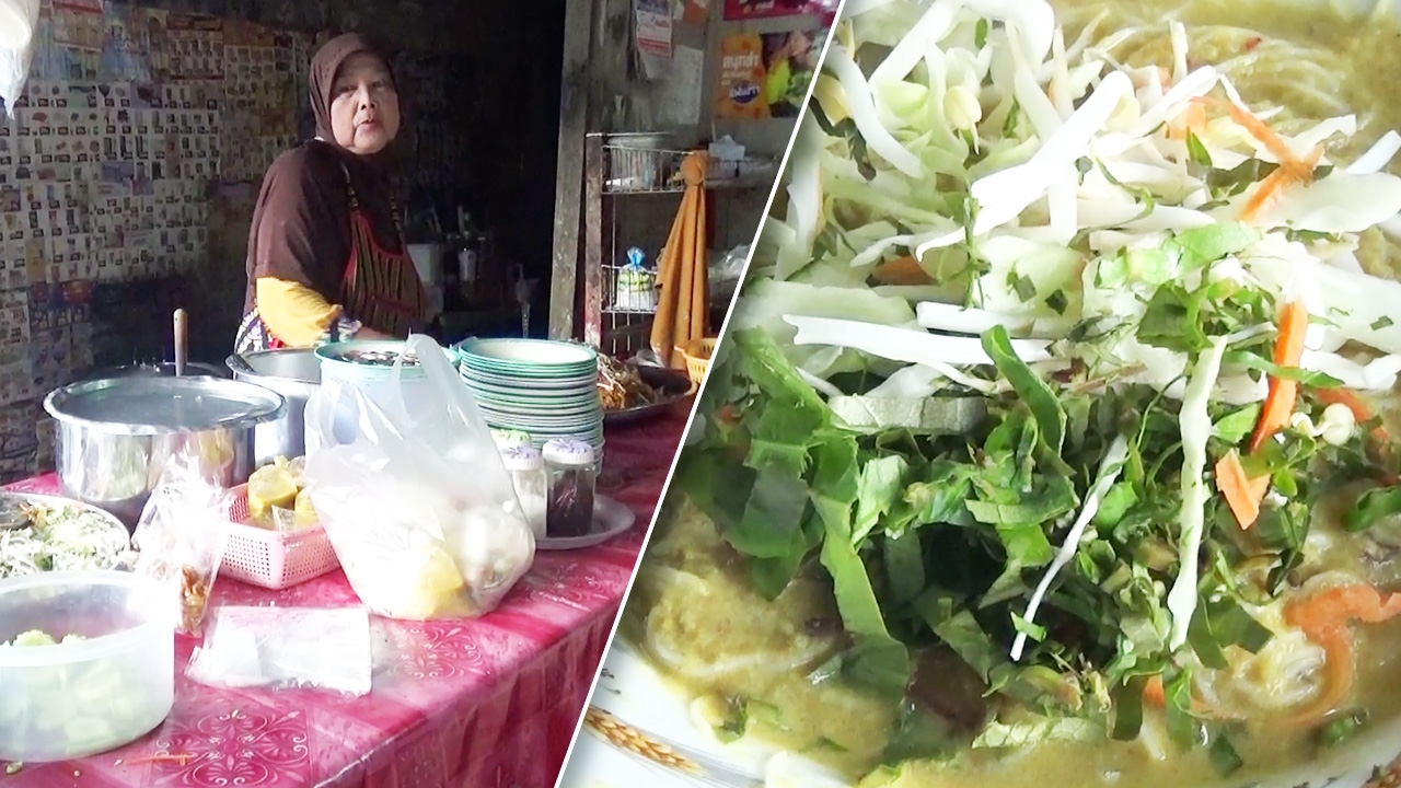 มาสตูลชวนชิมเมนูพื้นถิ่นบ้านเกตรี "หมี่น้ำแกง" มีเจ้าเดียวยืนหนึ่งกว่า 40 ปี