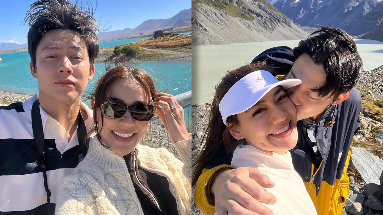 หมาก-คิม สาดความหวานฉ่ำ เผยภาพฮันนีมูนสุดสวีตที่นิวซีแลนด์