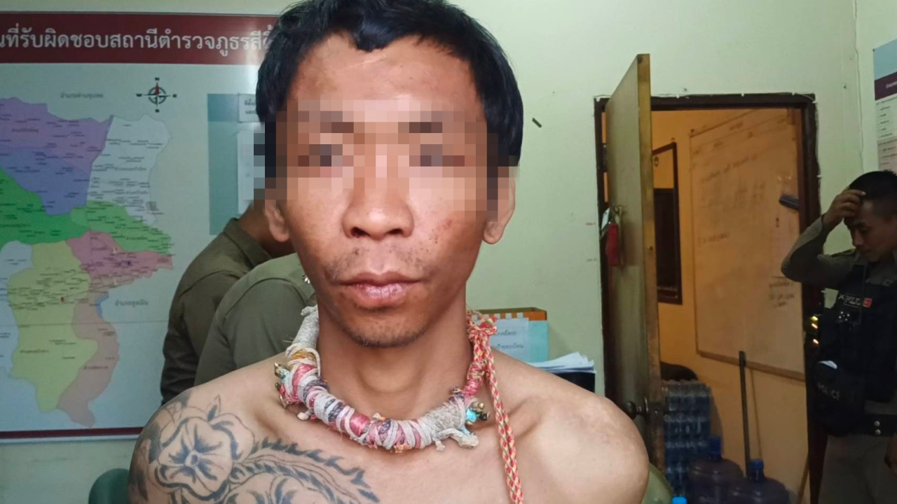 แจ้งข้อหาอ่วม ลุงหลอนยาคว้ามีดดาบ ฟันหัวหลาน 5 ขวบสาหัส