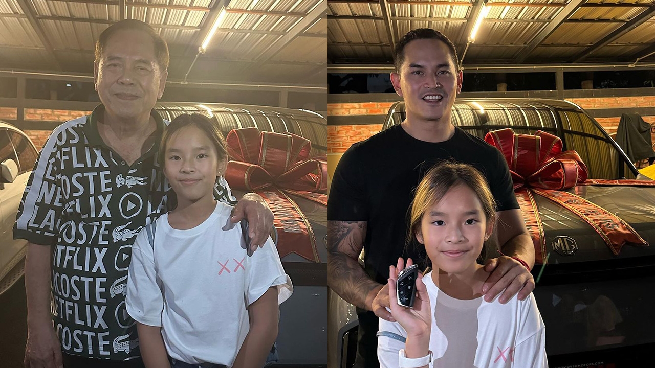 คุณปู่ไพวงษ์ ฉลองวันเกิด น้องปีใหม่ เซอร์ไพรส์ของขวัญชิ้นใหญ่ให้หลานสาว