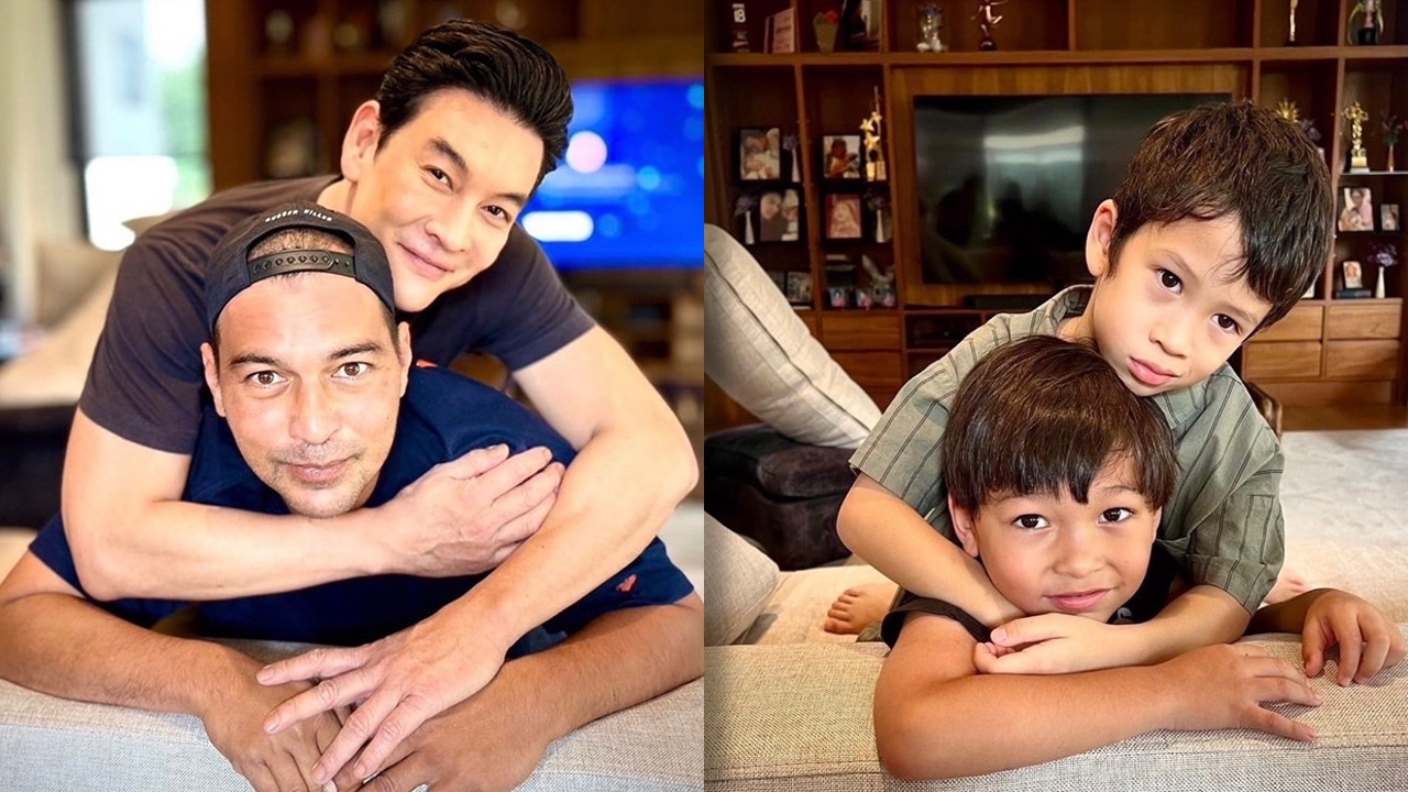 ชาคริต-เรย์ เพื่อนกันยันรุ่นลูก น้องโพธิ์-น้องมิก้า สำเนาถูกต้อง