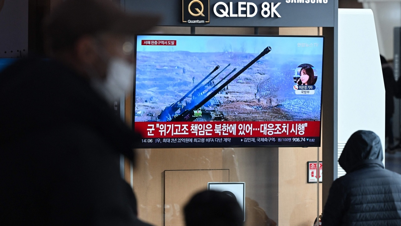 เกาหลีเหนือรัวยิงปืนใหญ่กว่า 200 นัด เกาหลีใต้เร่งอพยพคน