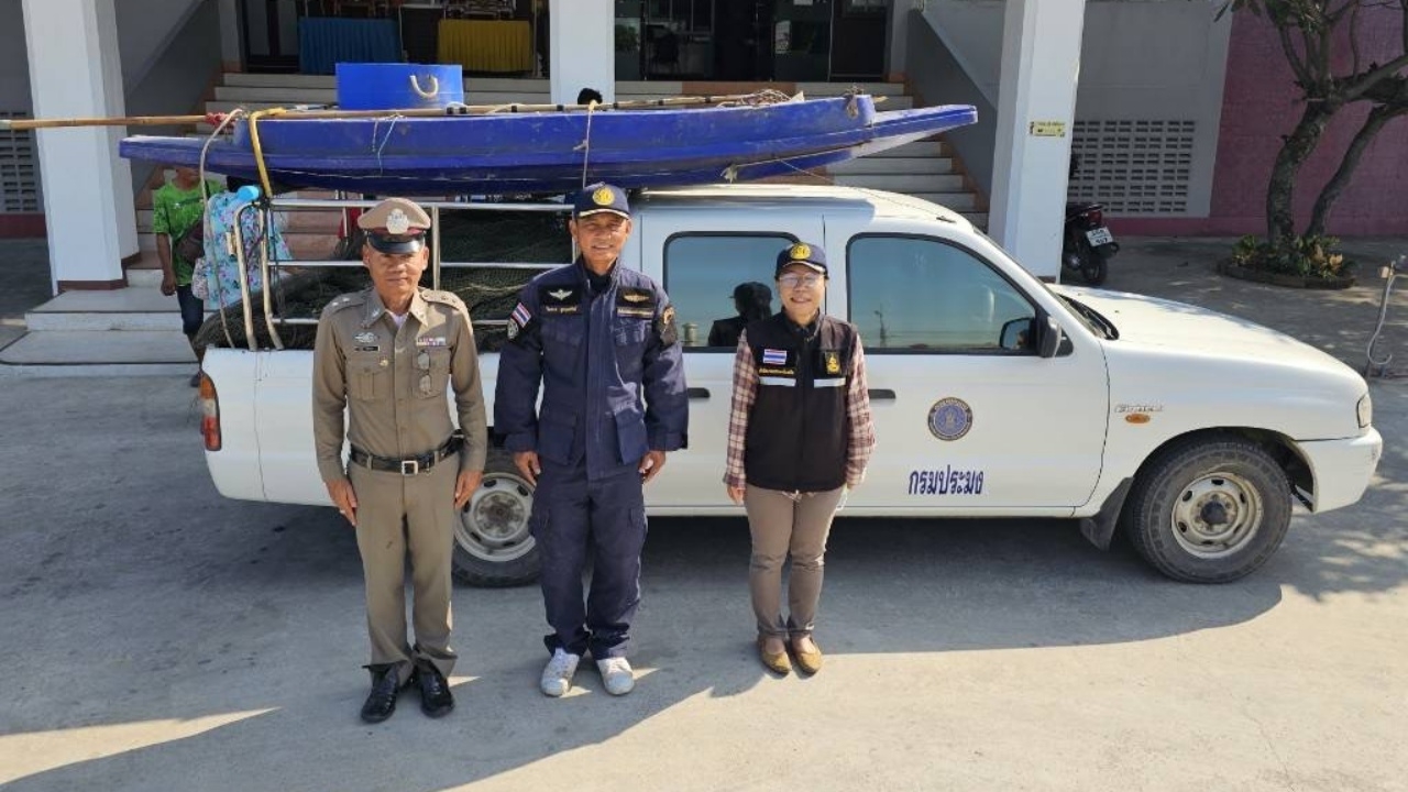 ประมงสุพรรณบุรี ลุยจับเครื่องมือทำประมงผิดกฎหมาย ได้ของกลางเกือบแสนบาท