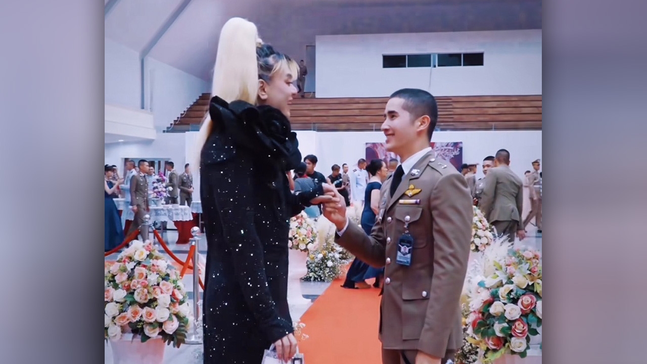 เอ ศุภชัย โพสต์ยินดีกับนักแสดงในสังกัด หลังจากเรียบจบนักเรียนนายร้อย