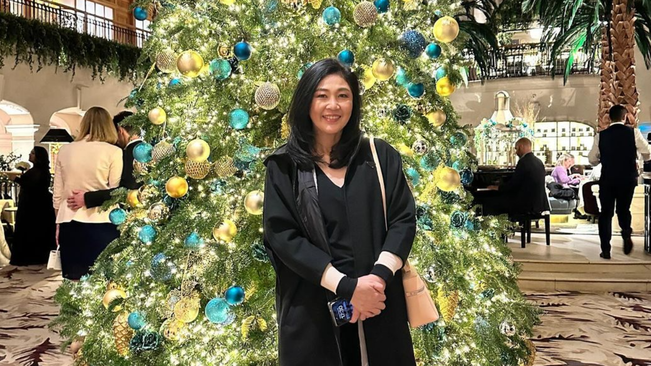 “ยิ่งลักษณ์” ขอร่วมส่งความสุขในวันคริสต์มาส พร้อมอวยพร คิดอะไรก็ขอให้สมหวัง