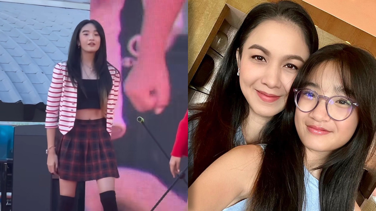 น่ารักมาก น้องณดา ลูกกบ สุวนันท์ เริ่มโตเป็นสาวแล้ว โชว์สเตปเต้นได้สวยเป๊ะ