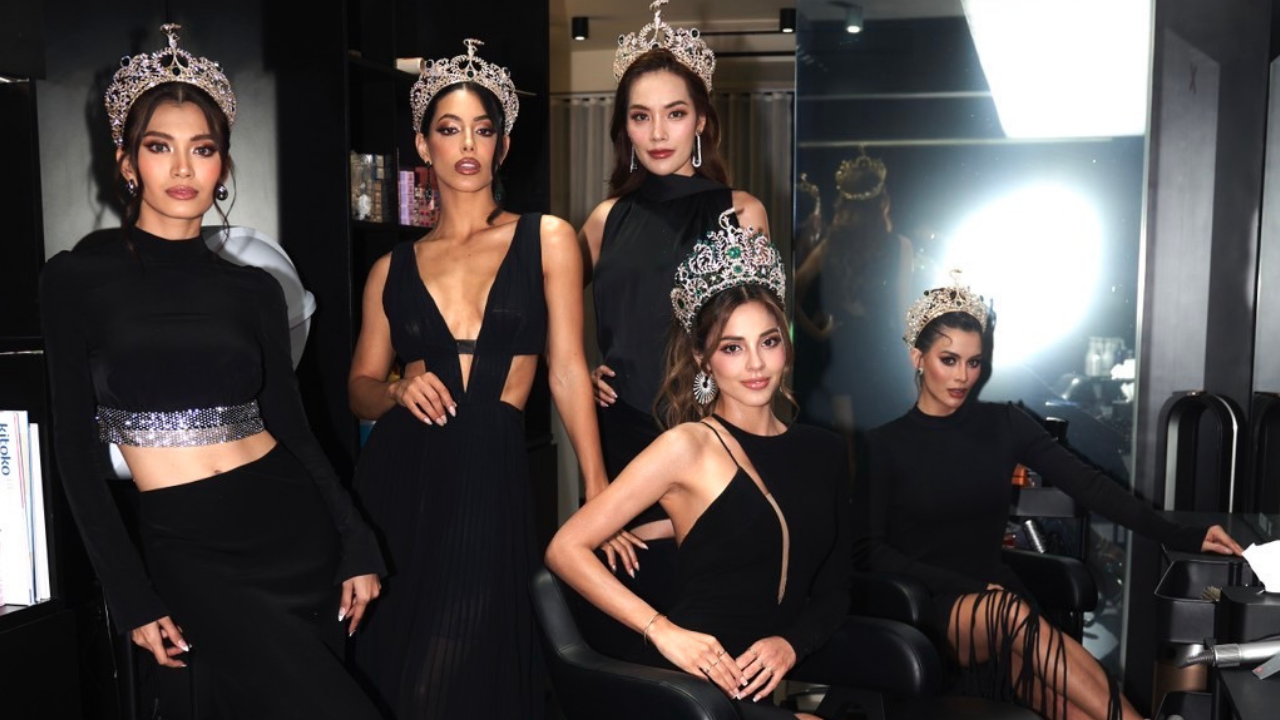 มิสแกรนด์อินเตอร์ฯ แท็กทีม นัท มีเรีย-เอ ศุภชัย ทำสวย มงลงตั้งแต่หัวจดเท้า