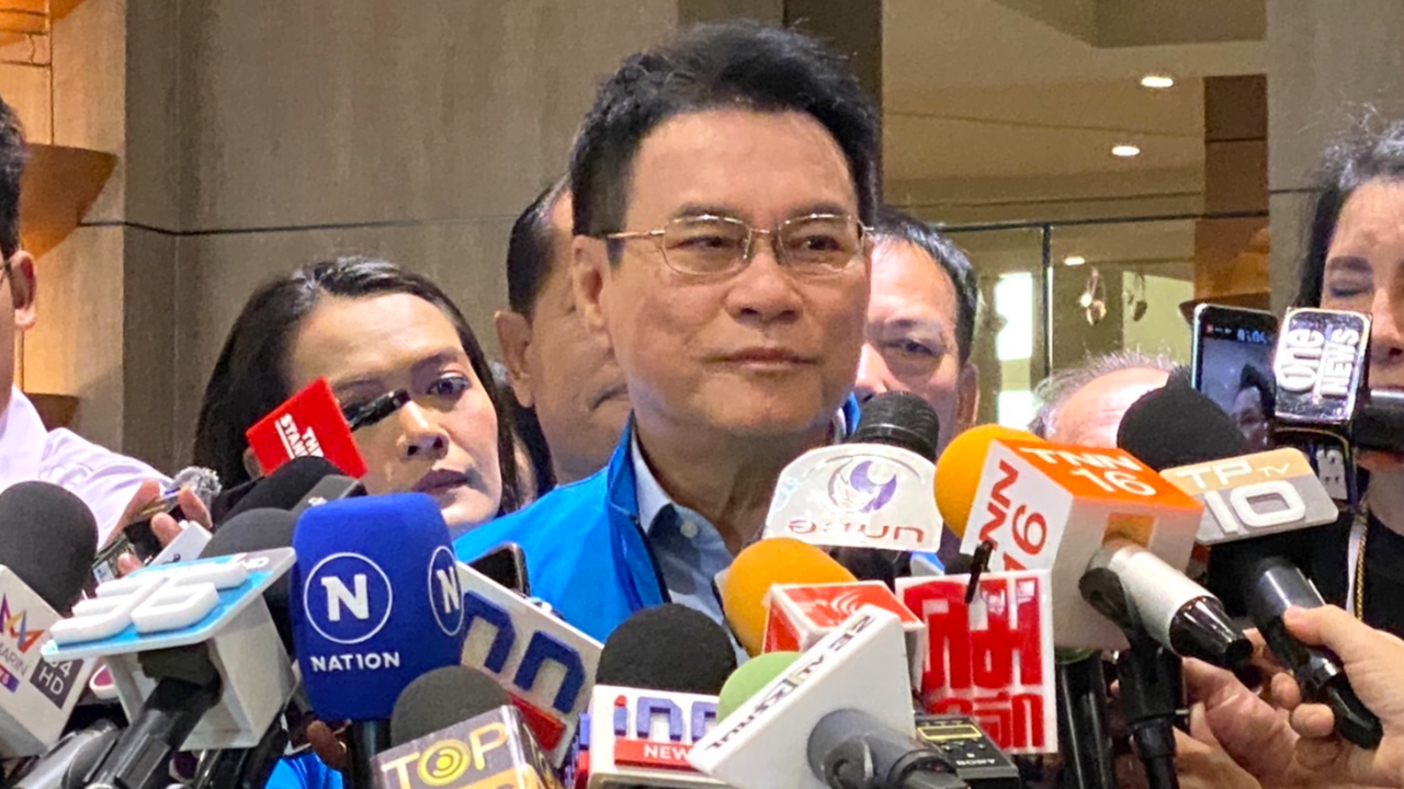 "จุรินทร์" เชื่อ เลือกหัวหน้าปชป.วันนี้ ฉลุย ไม่ทราบ "ชวน" เสนอ "มาร์ค" แข่ง