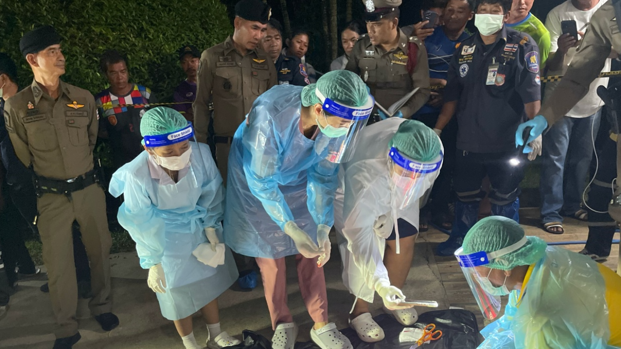 ผัวเก่าหึงโหด บุกยิงแฟนใหม่อดีตเมียดับ ก่อนจ่อหัวตัวเองสยองคาห้องนอน