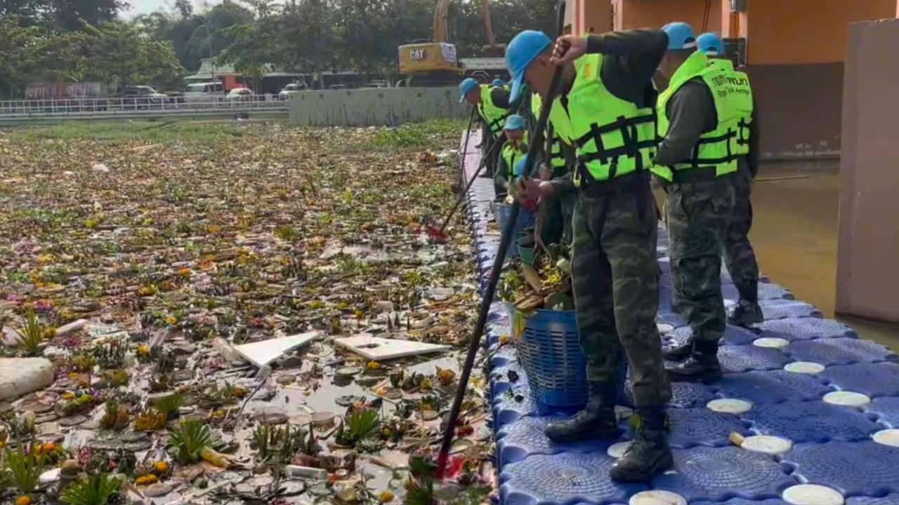 เชียงใหม่ดีเดย์ เก็บซากกระทง 33 ตันไปฝังกลบ ล้มแผนทำปุ๋ยเหตุเข็มหมุดตะปูเพียบ 