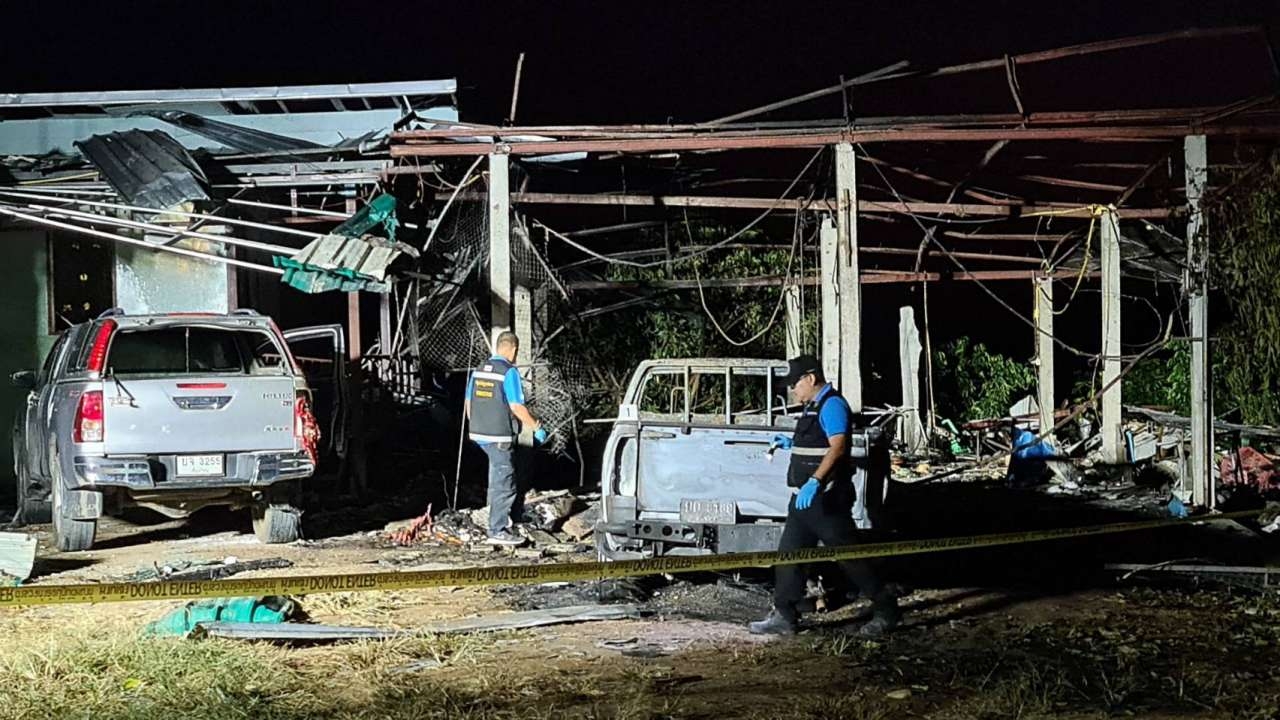 ตร.ตั้ง 3 ข้อหาเจ้าของสวนลำไย ระเบิดดับ 3 ศพ พร้อมเข้มงวดใช้สารเคมี