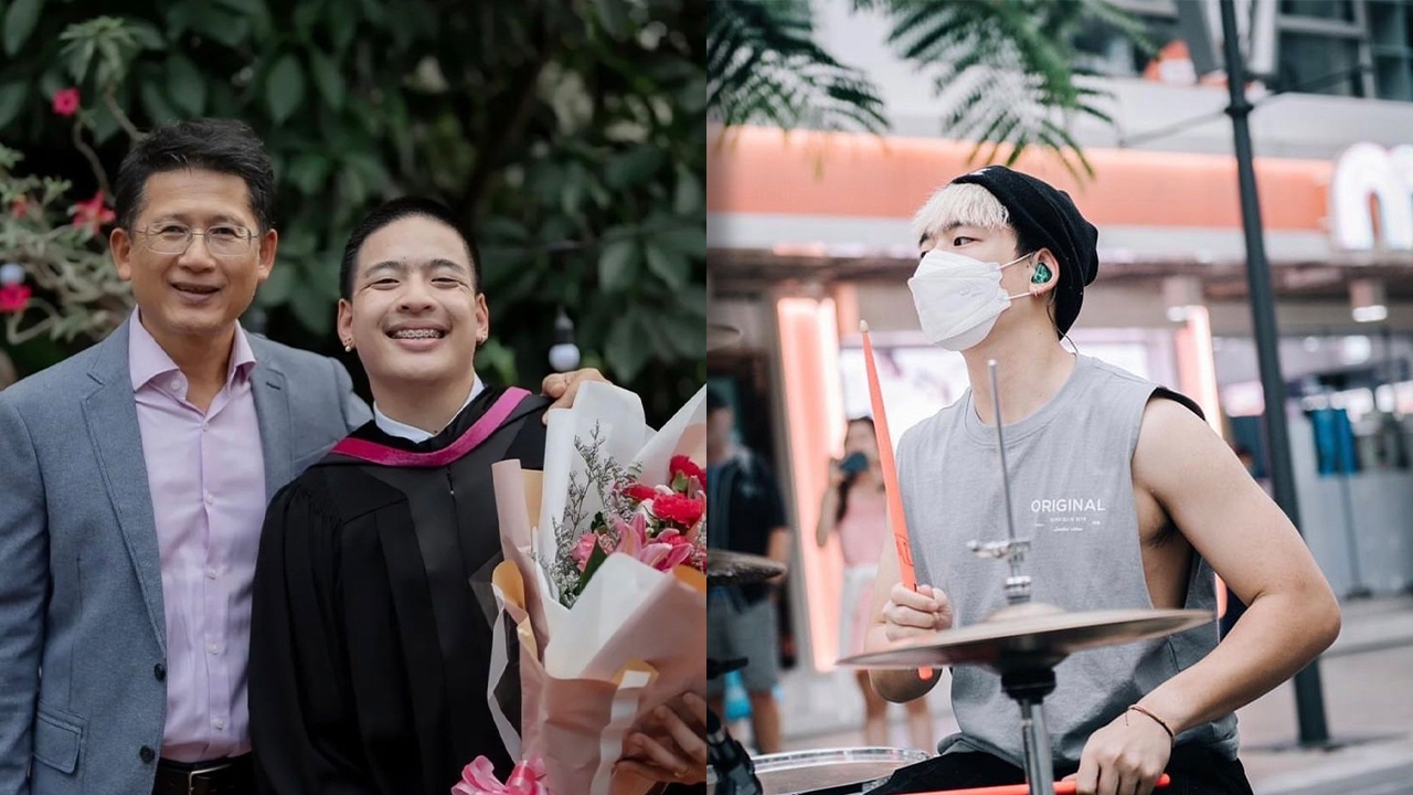 สาวๆ กรี๊ดลั่น แคน ไทยอันน์ ลูกชาย กิตติ สิงหาปัด หล่อขนาดนี้เป็นดาราได้เลย