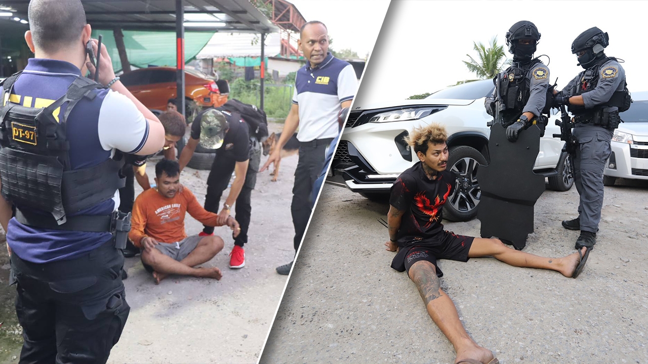 ค้น 7 จุด กวาดล้างเครือข่ายยานรก “แจ๊คสามหมอ” เปิดอู่แต่งรถซิ่ง คาเฟ่กัญชาบังหน้า