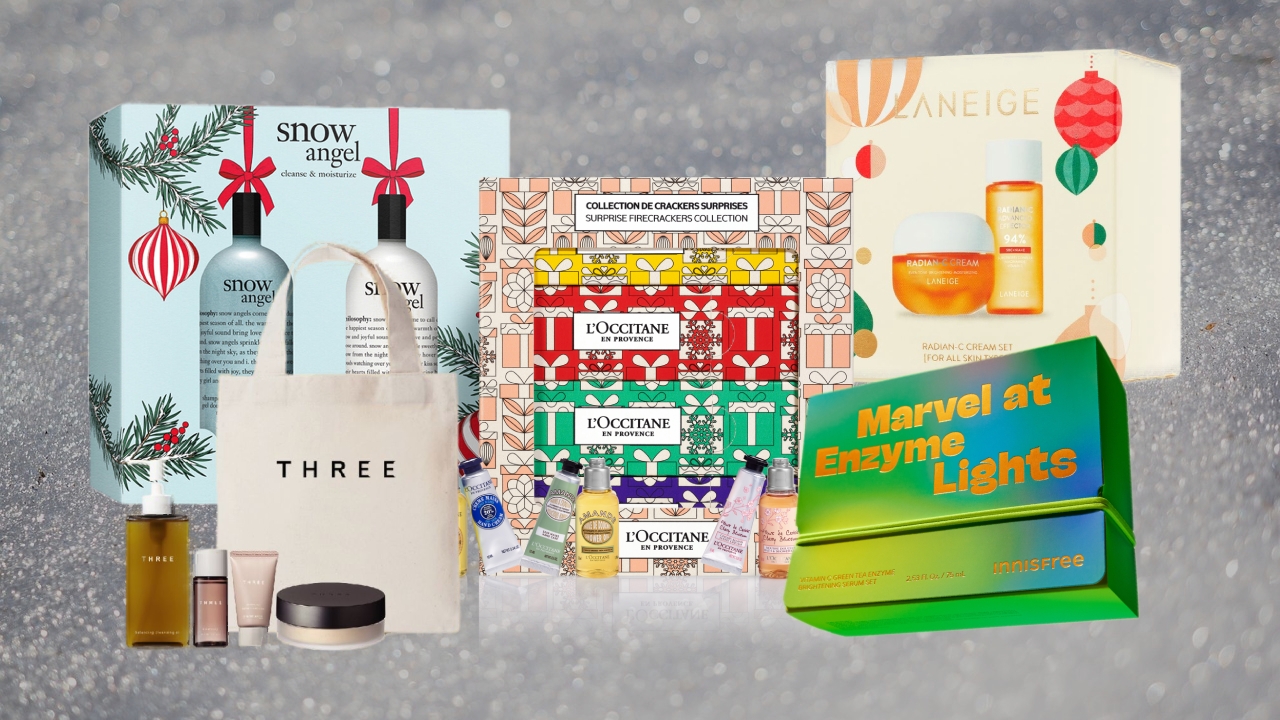 แนะนำ 10 ชุดของขวัญ เครื่องสำอาง สกินแคร์จากแบรนด์ดัง ฉลองเทศกาลปลายปี