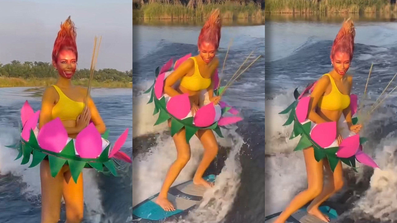 ไม่ทำให้ผิดหวัง แซมมี่ จัดเต็มธีมลอยกระทง แปลงโฉมได้ตะลึงมาก