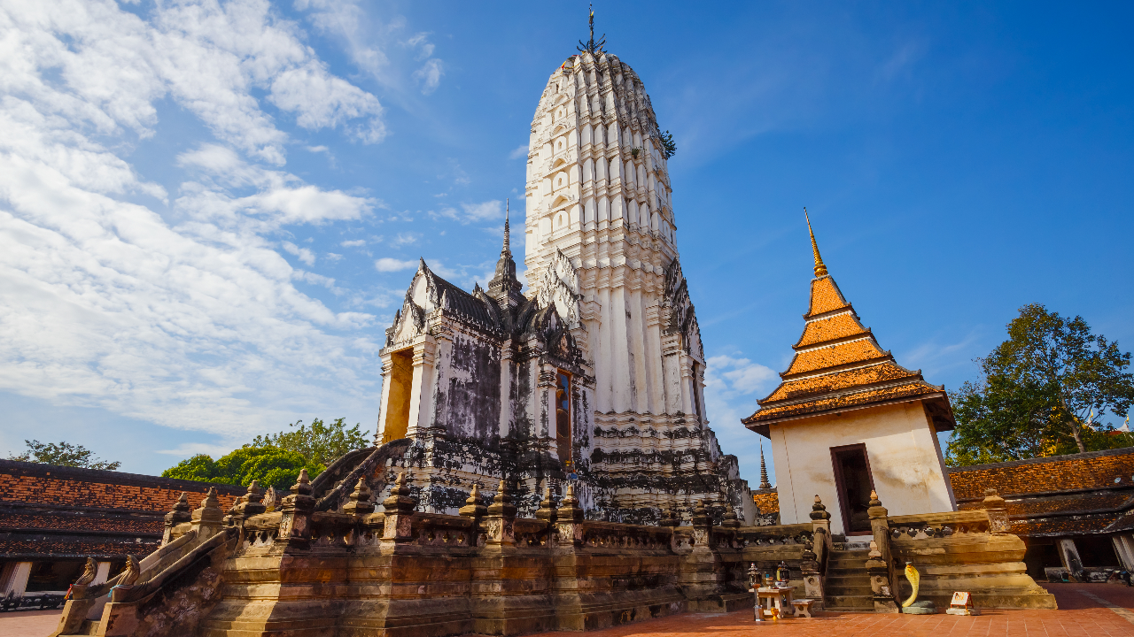 วัดพุทไธศวรรย์ จ.อยุธยา ไหว้พระ ขอพร ชมวัดเก่าริมน้ำเจ้าพระยา