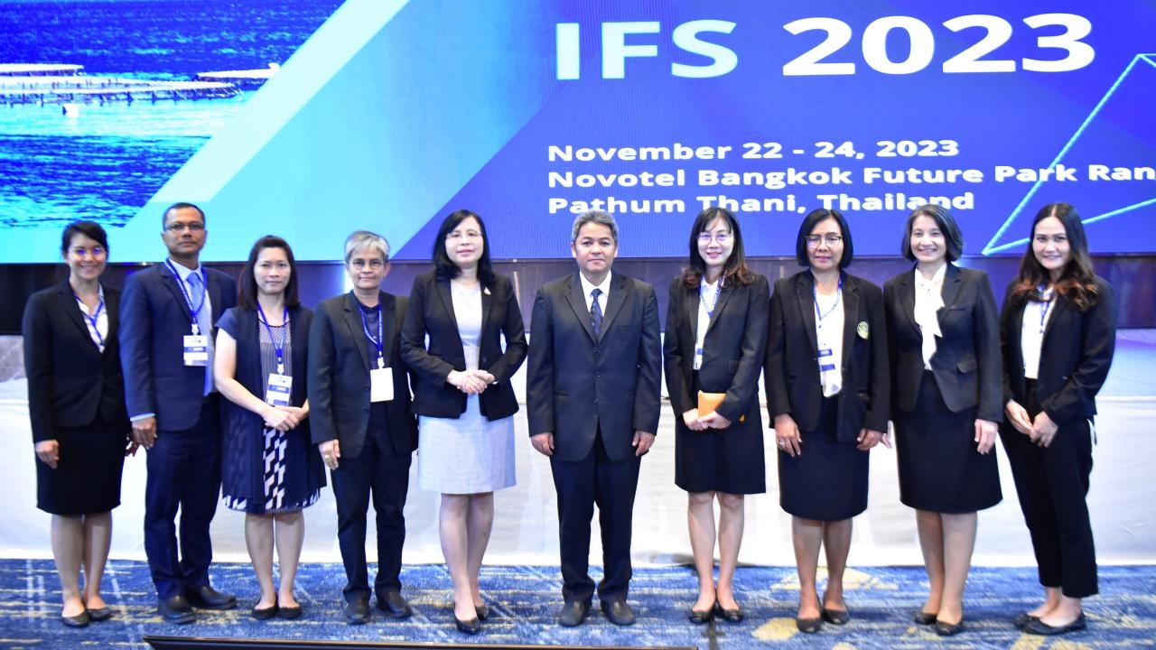 เปิดการประชุมฯ “IFS 2023” โชว์การเพาะเลี้ยงสัตว์น้ำ พัฒนาพันธุ์กุ้งก้ามกราม