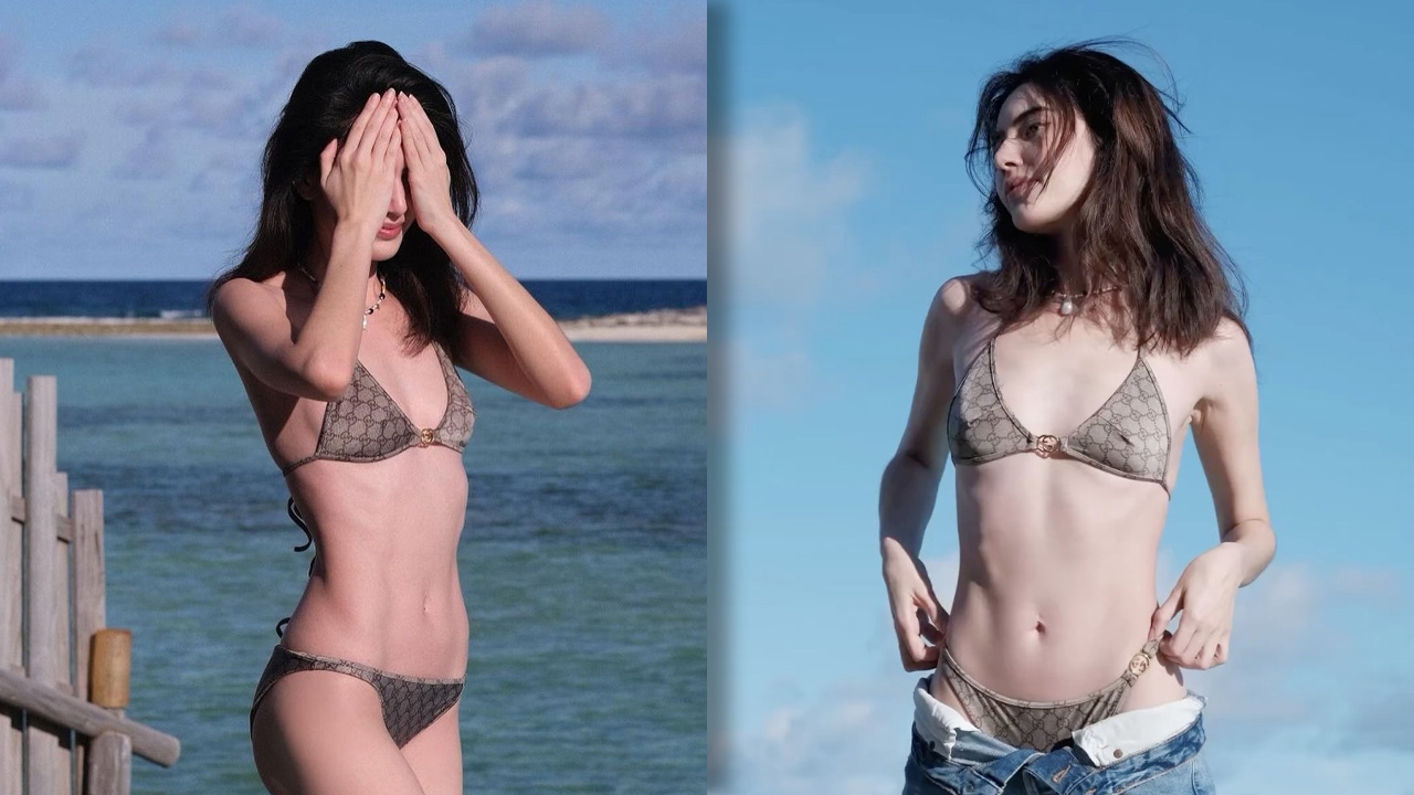 ใหม่ ดาวิกา ใส่บิกินีอวดความเซ็กซี่ เต๋อ เห็นแล้วทนไม่ไหวต้องคอมเมนต์ (คลิป)