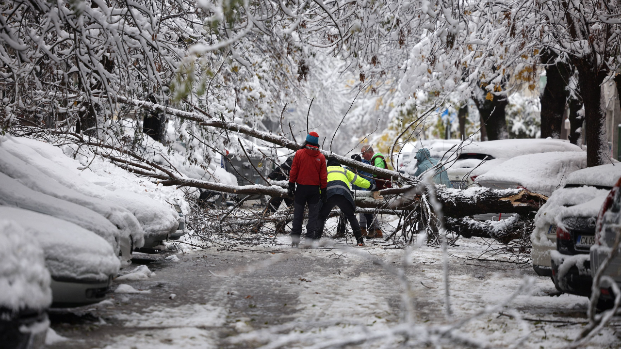 บัลแกเรียเตือนภัยสีแดงพายุหิมะ คร่าแล้วอย่างน้อย 2 ศพ